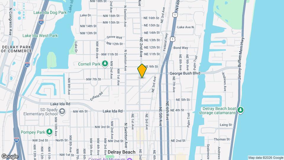 202 Palm Ct Map and Location Details