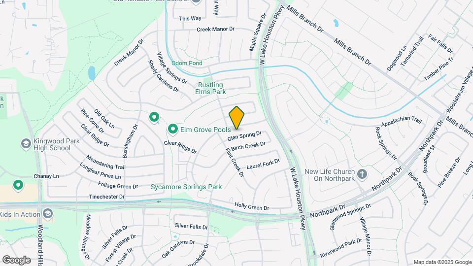 3127 Glen Spring Dr Map and Location Details