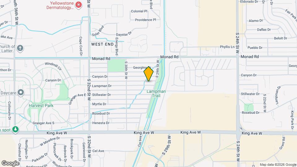 2923 Lampman Dr Map and Location Details