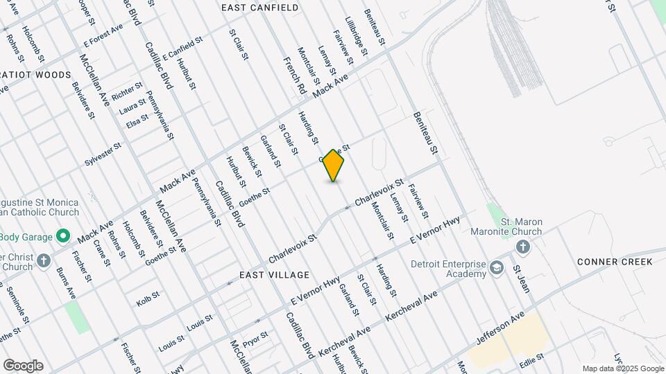 2973 Harding St Map and Location Details