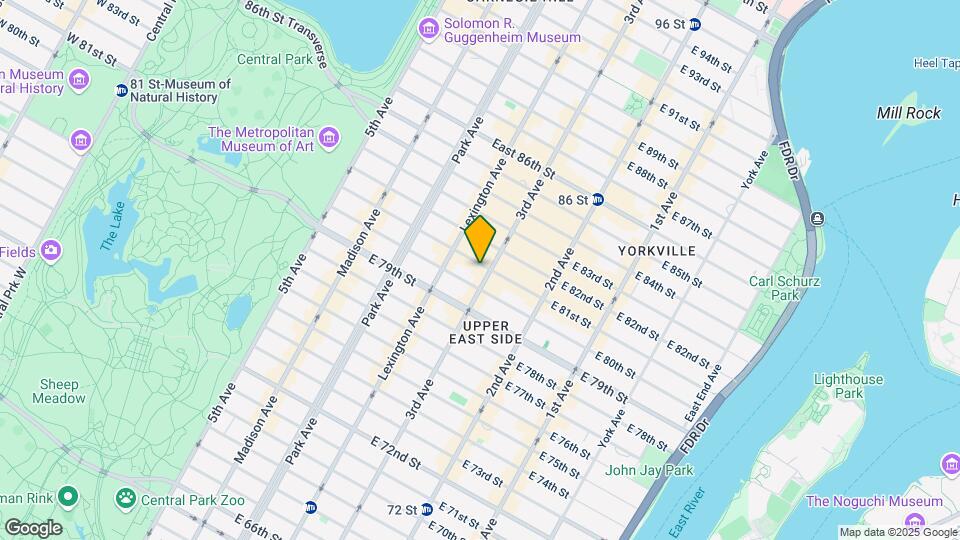 1424-1426 Third Ave Mapa y Detalles de la Ubicación