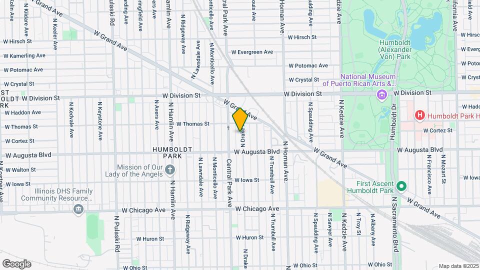 1034 N Drake Ave Map and Location Details