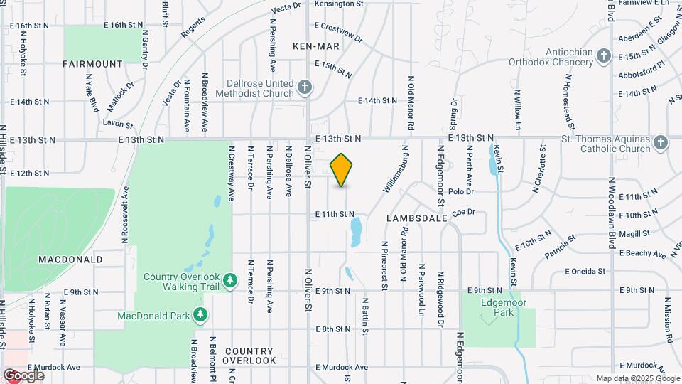 1231 N Harding Ave Mapa y Detalles de la Ubicación