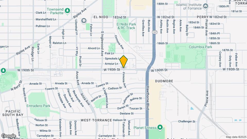 401 Firmona Ave, Unit NA Map and Location Details