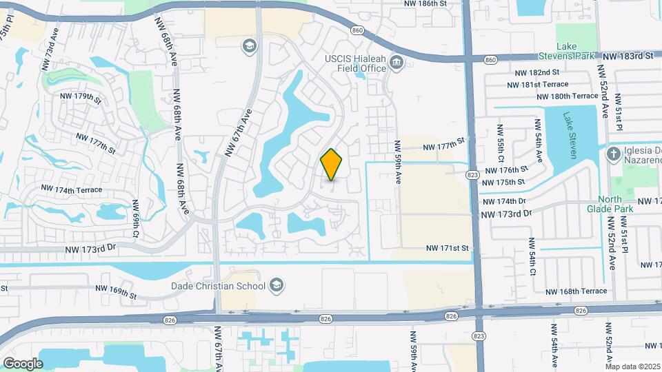 17334 NW 62nd Ct Map and Location Details