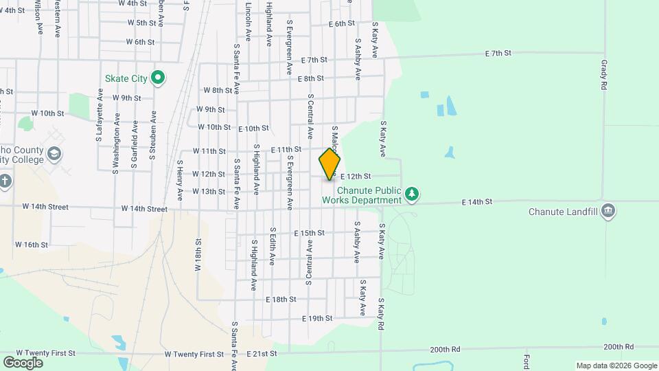 1209 S Malcolm Ave Map and Location Details