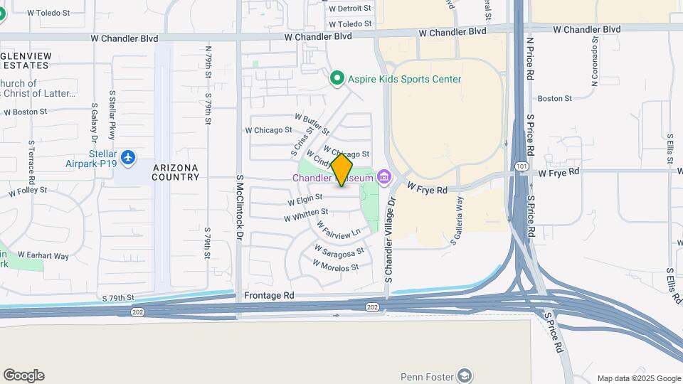 3624 W Elgin St Map and Location Details