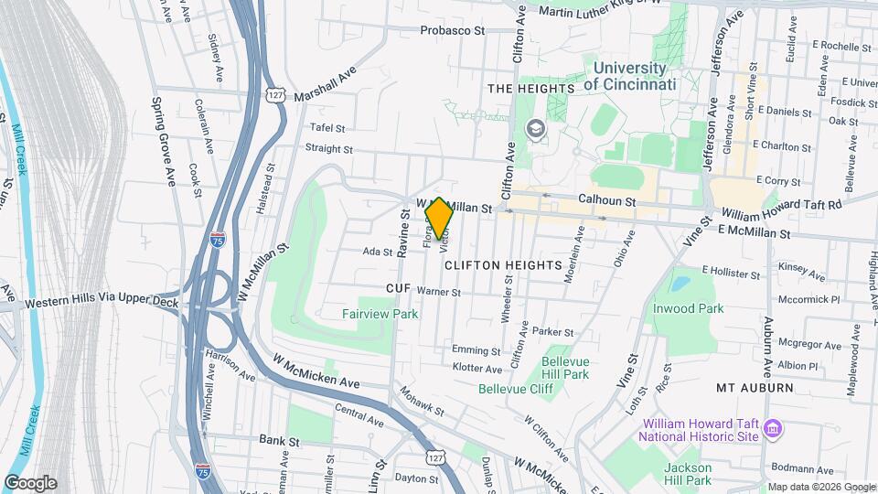 2345 Victor St Map and Location Details