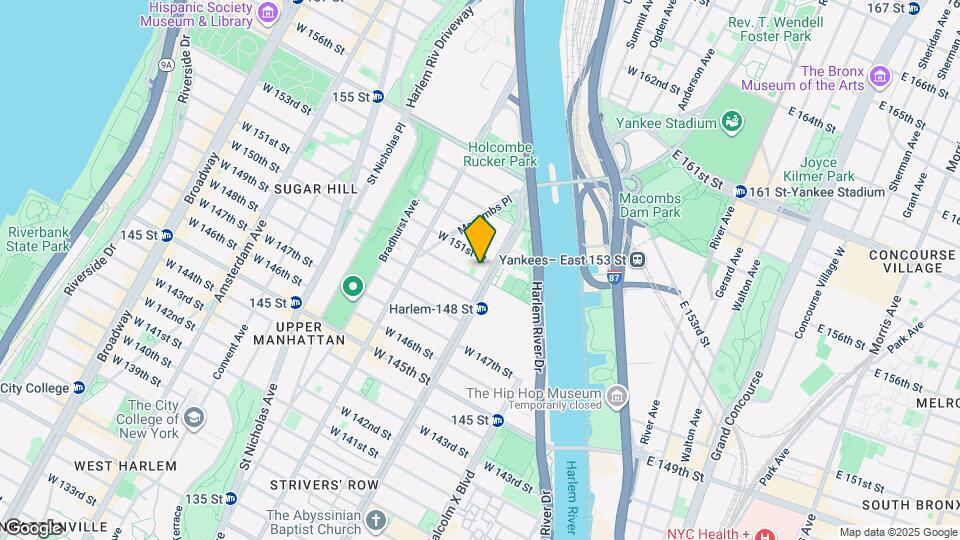 2600 Adam Clayton Powell Jr Blvd Map and Location Details