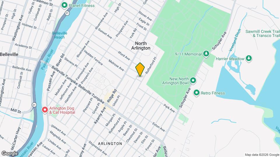 44 Inman Pl, Unit 1st floor Map and Location Details