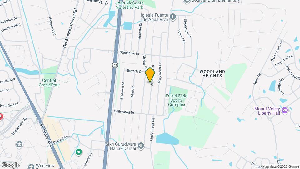229 Jean Wells Dr Map and Location Details
