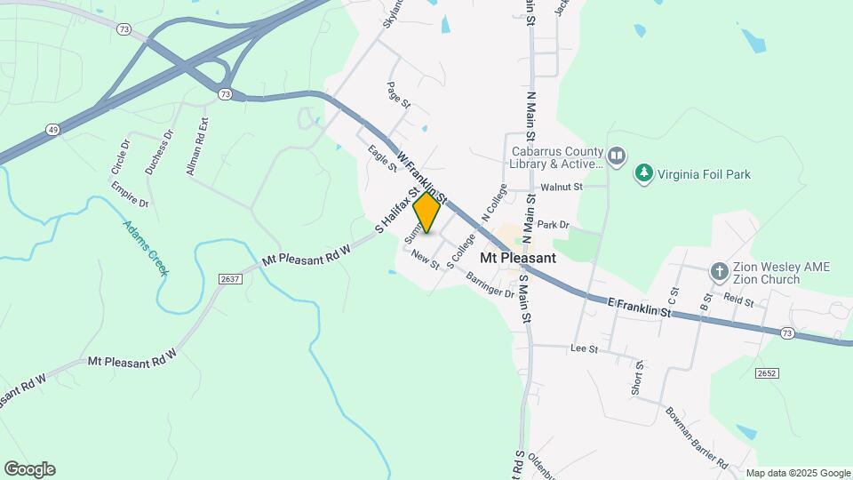 1235 Summer St Map and Location Details