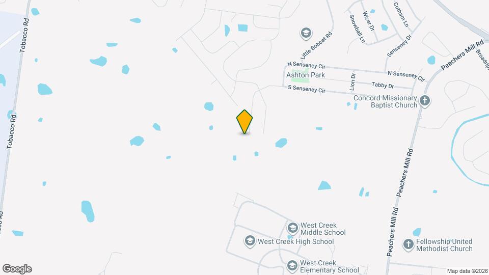 3335 S Senseney Cir Map and Location Details