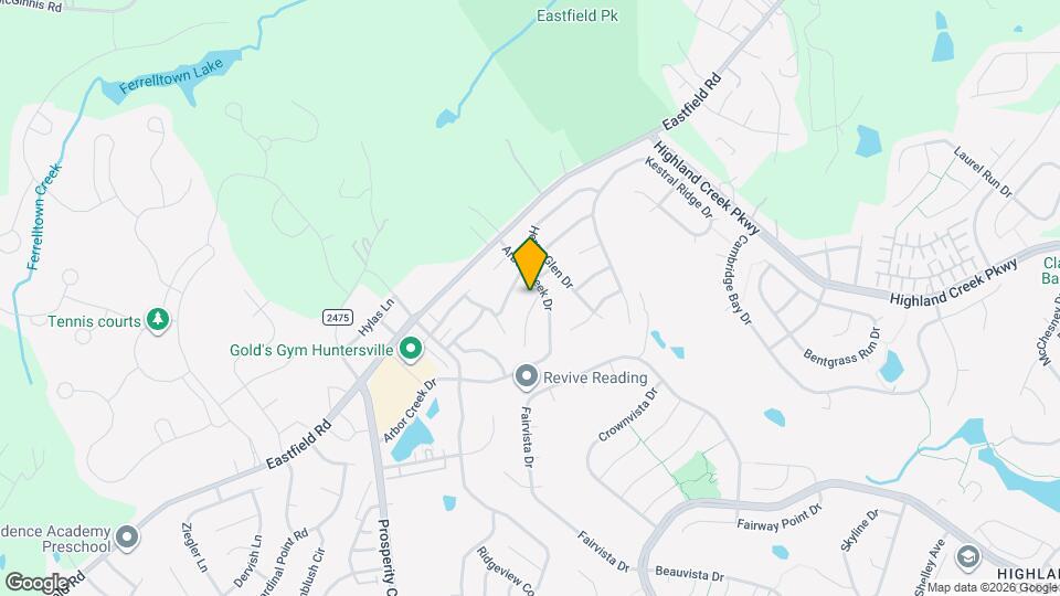 13343 Arbor Meadows Ct Map and Location Details