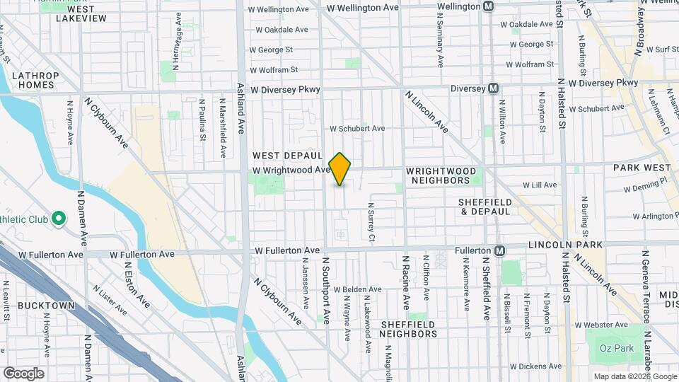 2526 N Wayne Ave Map and Location Details