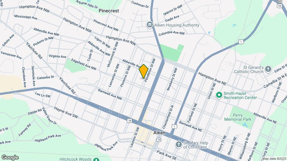 325 Pendleton St NW Map and Location Details