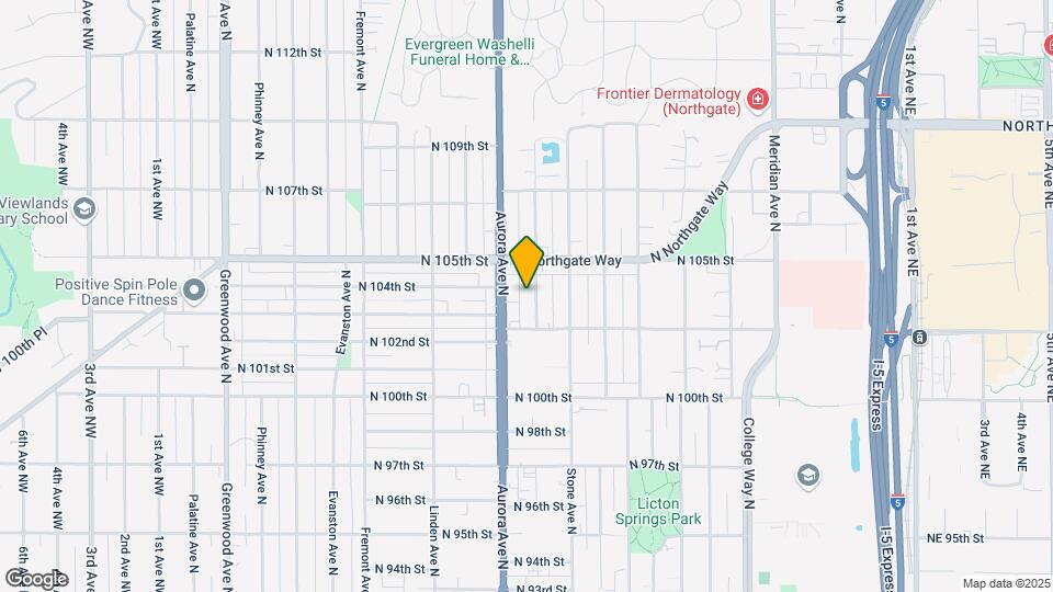 10329 Midvale Ave N Map and Location Details