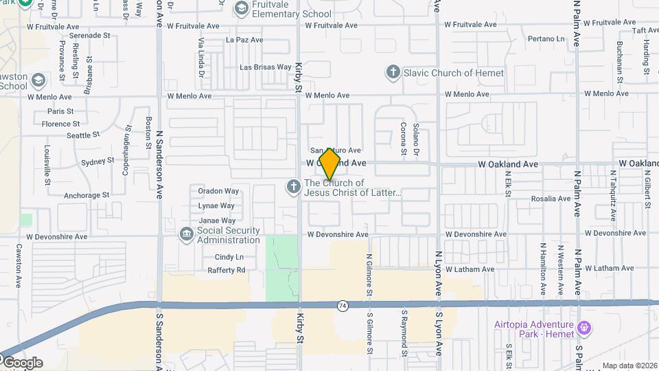 2316 Corinto Ct Mapa y Detalles de la Ubicación