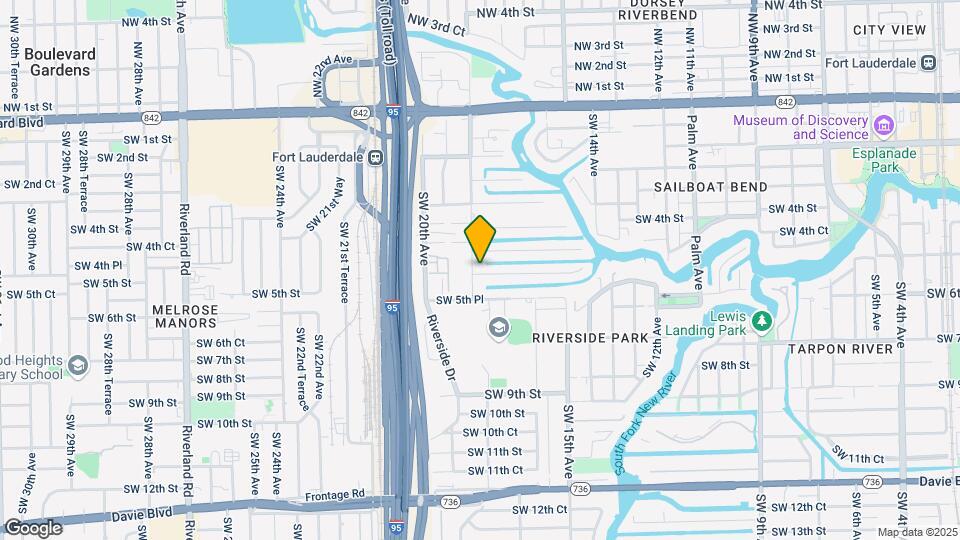 1733 SW 5th Ct Map and Location Details