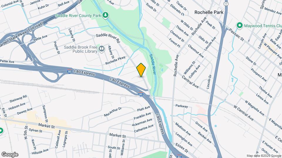 215 Saddle River Rd, Unit 2 Map and Location Details