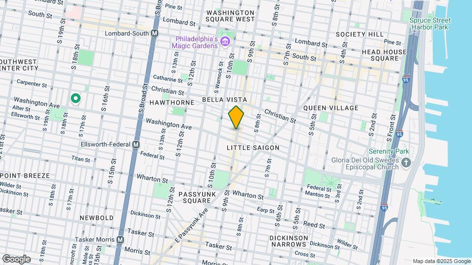 1022 S 9th St, Unit 3 Map and Location Details