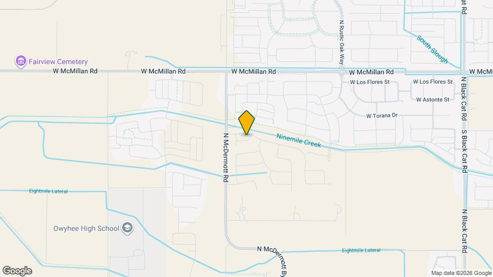 6240 W Black Butte St Map and Location Details
