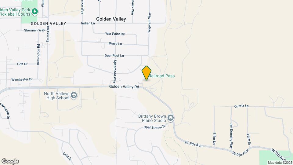 3495 E Golden Valley Rd Map and Location Details