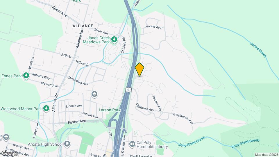 674 Hidden Creek Rd Map and Location Details