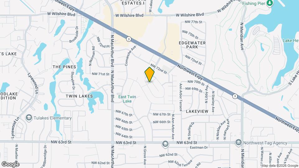 5521 Cheyenne Rd Map and Location Details
