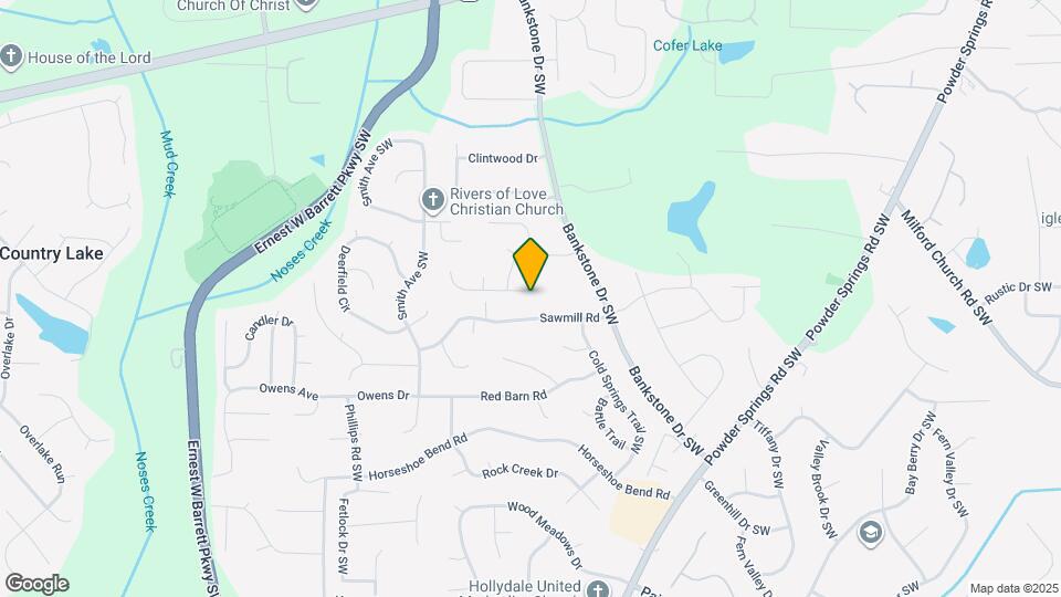 2601 Branson Pl SW Map and Location Details