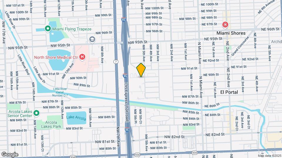 510 NW 90th St Mapa y Detalles de la Ubicación