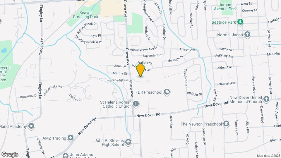 404 Maplecrest Rd Map and Location Details