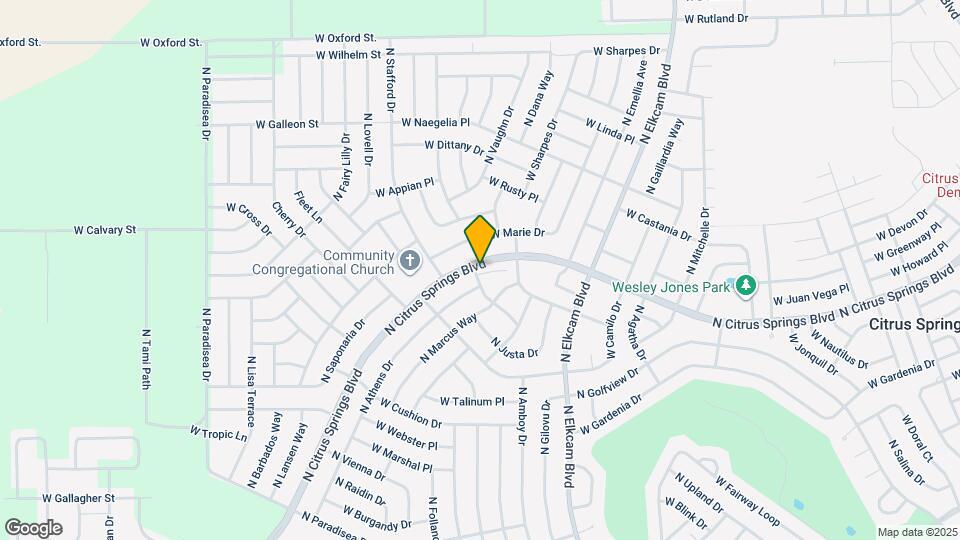 9371 N Cougar Paw Dr Map and Location Details