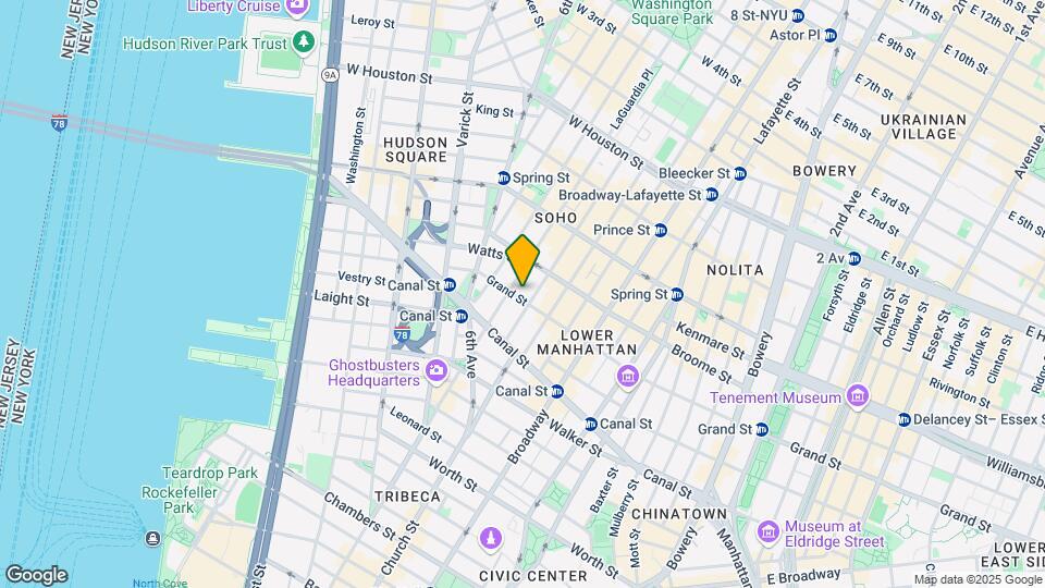 64 Grand St Map and Location Details