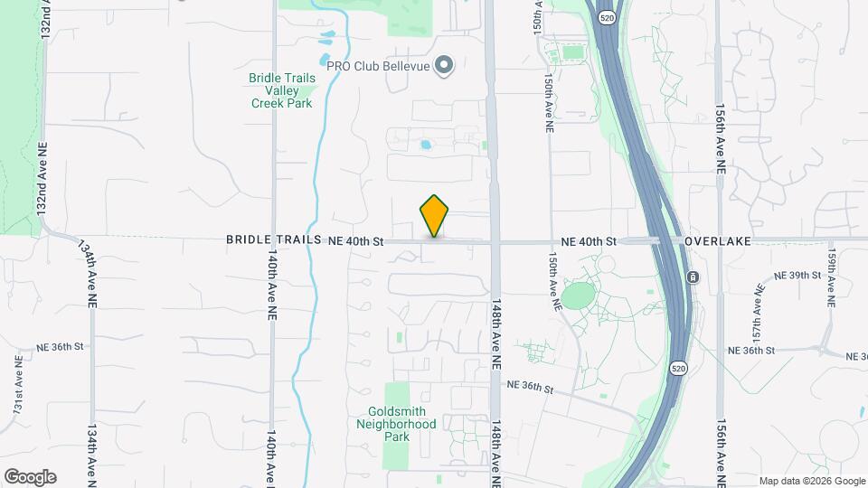 14527 NE 40th St, Unit G101 Map and Location Details