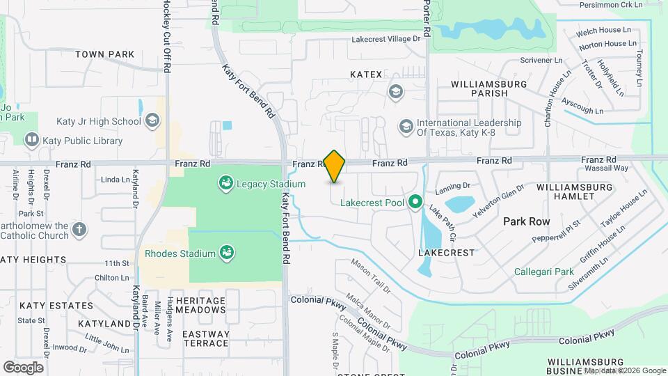 1922 Boren Dr Map and Location Details