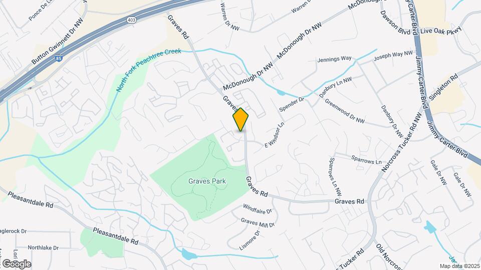 6627 Banbury Ct NW Map and Location Details