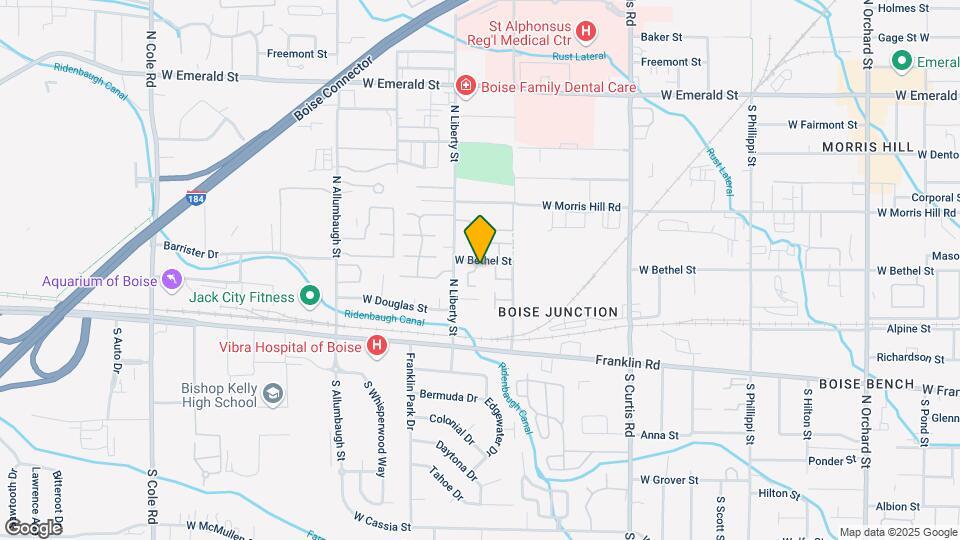 158 N Sea Fury Ln Map and Location Details