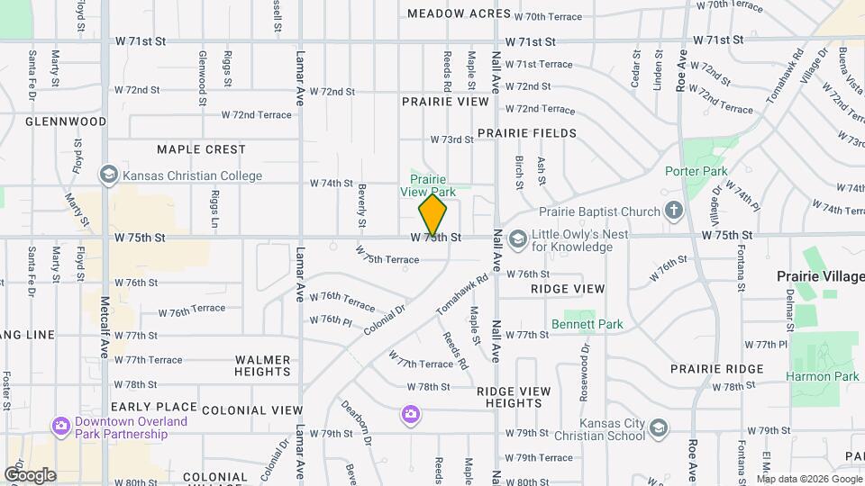 5709 W 75th St Mapa y Detalles de la Ubicación