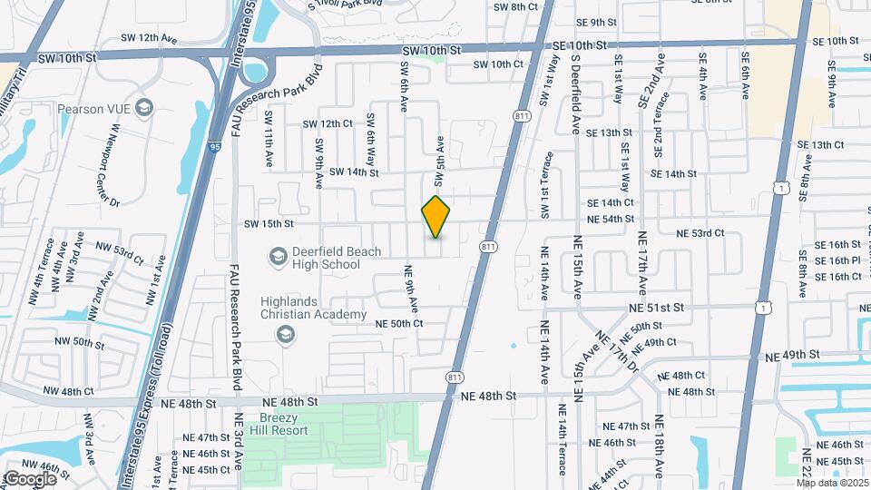 5311 NE 10th Ave Map and Location Details