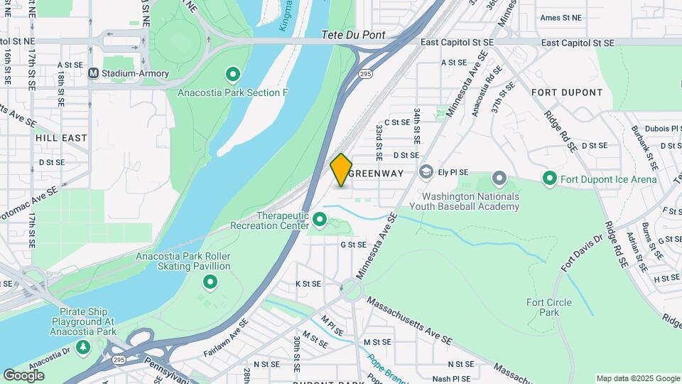 3117 E St SE Mapa y Detalles de la Ubicación
