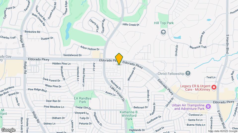 3033 Stone Forest Cir Map and Location Details