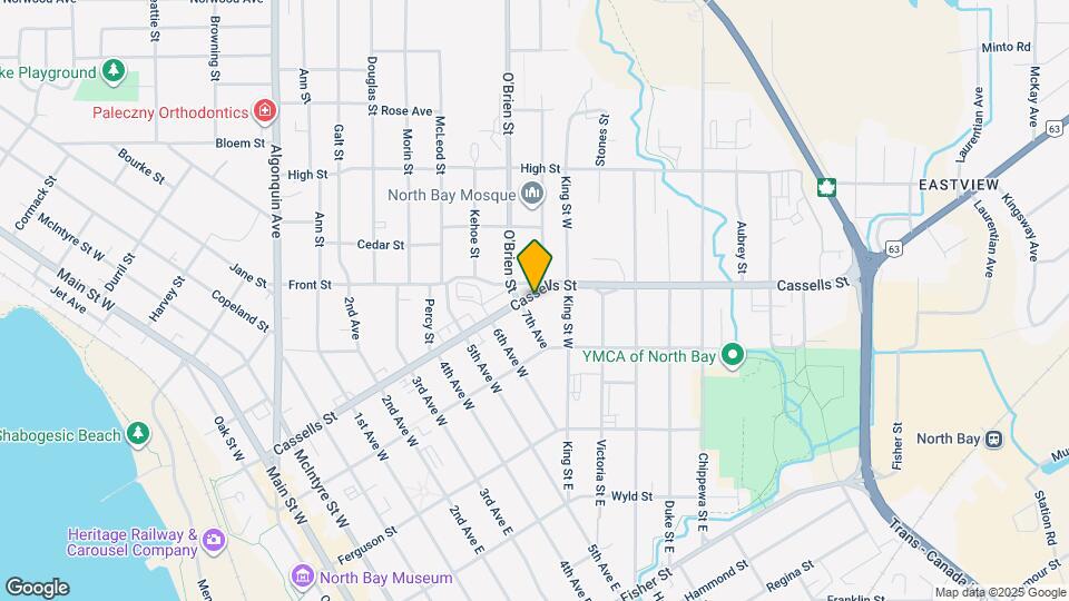 1149 Cassells St Map and Location Details