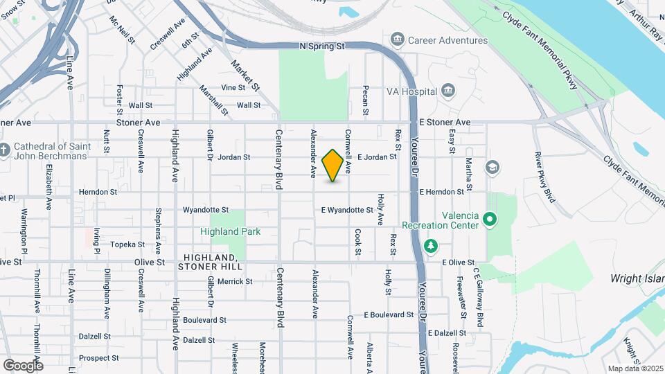 134 E Herndon St Map and Location Details