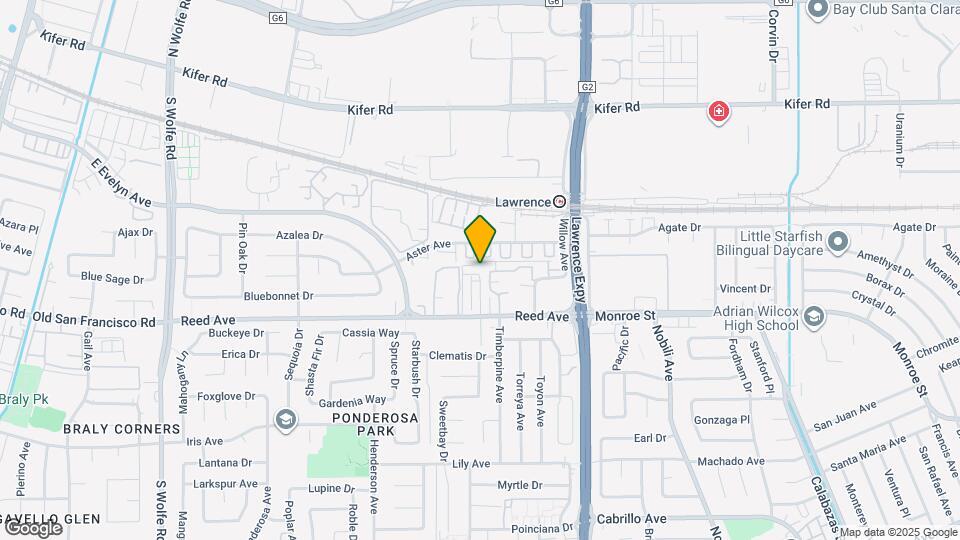 1045 Reed Ter Map and Location Details