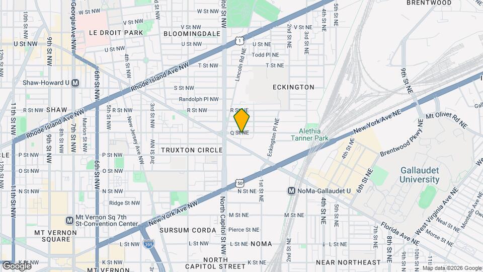 35 Q St NE Mapa y Detalles de la Ubicación