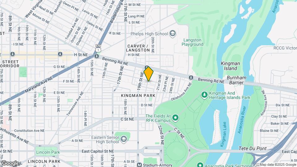 639 20th St NE Map and Location Details