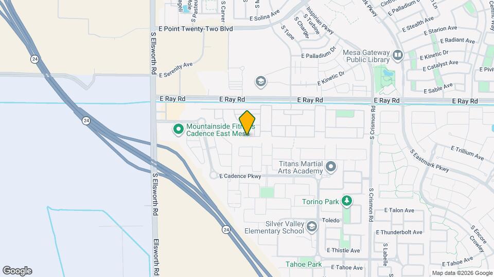 9541 E Theia Dr Map and Location Details