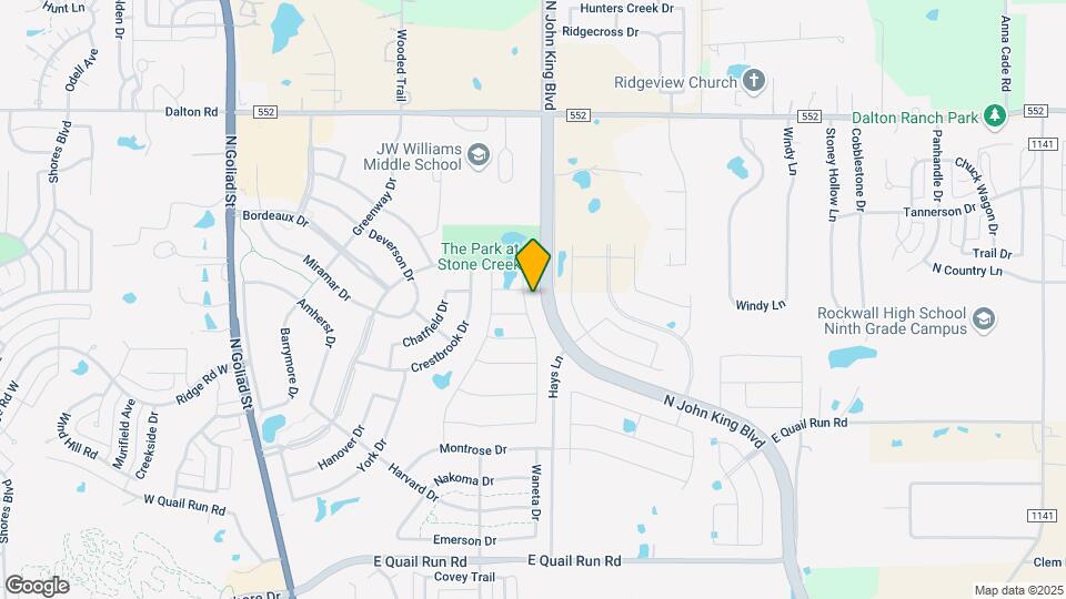 2410 Topaz Dr Map and Location Details