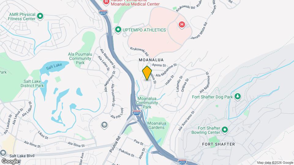 2036 Mahaoo Pl Map and Location Details